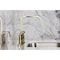 Kingston Brass Bridge Kitchen Faucet with Brass Sprayer, Polished Brass KS8252DLBS - alternate 6