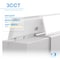 Infibrite 3CCT 1x4 3900 / 5200 / 6500 Lumen 0-10V Adjustable Watt Backlit Panel Light, 4PK IB-020-7-MW-10V-4PK - alternate 9