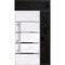 Vdomdoors Steel Door Deux 1105 Black Enamel Sidelight and Transom Window Sidelite Stainless Inserts Entry Doo DEUX1105EXD-BLK-W36+12xH80+16-LH-O - alternate 5