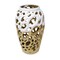 Homeroots 13" Gold And White Pierced Urn Porcelain Table Vase With Sculptural Details 569273 - alternate 7