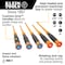 Klein Tools Insulated Screwdriver Set, 5-Piece 85615INS - alternate 9