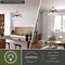 Vaxcel Avondale 25.5-in Nickel and Wood Farmhouse 5 Light Chandelier Fixture H0256 - alternate 8
