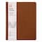 Tru Red Hardcover Business Journal with Elastic, 1-Subject, Narrow Rule, Cognac Cover, 96 10 x 8 Sheets TR61951 - alternate 1