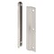 Prime-Line Latch Shield Guard, In-Swing, 6 inch Height with Fasteners, Satin Nickel U 95125 - alternate 4