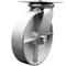 Service Caster 8 Inch Heavy Duty Top Plate Semi Steel Swivel Caster with Roller Bearing SCC SCC-35S820-SSR - alternate 1