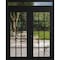 Vdomdoors Front Exterior Prehung Metal-Plastic Double Doors Clear Glass / MANUX 8151 Matte Black / Office Com MANUX8151DEXD-BLK-W72xH80+14-LH-I - alternate 1