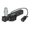 Safetywhips Warning Whip Mount, Black, Steel, 12.25 Length, 107db Backup Alarm, 7 Way power plug connector HM1SA - alternate 1