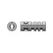 Hillman Concrete Screw Anchor 3/8in D X 3/8in L Zinc Round Head, 50PK 370192 - alternate 11