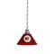 Holland Bar Stool Co Indian Motorcycle Pendant Light, Chrome Fixture, Burgundy Shades BL1CHIndn-HD-Bu - alternate 1