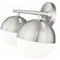 Z-Lite Realm Sphere 2 Light Vanity, Brushed Nickel/Matte Opal, 16 In W x 9.75 In H 7517-2V-BN - alternate 6
