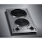Summit 12in Wide 115V 2-Burner Solid Disk Cooktop CSD2B115 - alternate 7