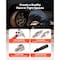 Vevor Brake Line Flaring Tool 45 deg Single & Double Flare for 3/16 in 1/4 in Tubing KKQ-1750 - alternate 7