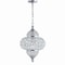 Jonathan Y Juliette 12" Crystal/Metal LED Pendant, Chrome JYL6111A - alternate 17