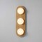 Vidalite Orbita 3-Light Ceiling Light with Natural Wood Finish, Frosted Glass Shade, Integrated LED Bulbs CE1009204 - alternate 8
