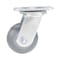Vestil Thermoplastic Swivel Rigid Caster 4 In. Diameter x 2 In. Width 485 Lb. Capacity Light Gray CST-VE-4X2TPR-S - alternate 9
