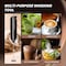 Simple Deluxe HealSmart Kitchen Milk Frother Handheld with Stand for Coffee, Electric Foamer Maker for Lattes, Wa HKFRTHMILKBLK - alternate 6