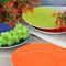 Hometrends Crenshaw 4 Piece 7.25 Inch Ceramic Salad Plate Set in Assorted Colors 129482.01 - alternate 5