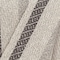 Homeroots 67" X 52" Beige And Taupe Cotton Woven Striped Throw Blanket with Fringe 476213 - alternate 6