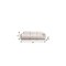 Homeroots 98" White Velvet Sofa 722493 - alternate 7