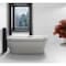 Andova Tiles Porlan Tulane White 3-in. x 17-in. Subway Marble Look Matte Porcelain Wall & Floor Tile, 30PK ANDPOR1255 - alternate 8