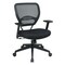 Space Seating 55 Series Professional AirGrid Back Managers Chair, Freeflex Coal 55-7N17-30 - alternate 1
