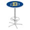 Holland Bar Stool Co 42" Chrome South Dakota State Pub Table, 36" dia. Top L216C4236SDakSt - alternate 1