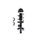 Fcs Struts Suspension Strut And Coil Spring Assembly 1333823L - alternate 1