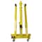 Wrightmaster 2 Ton Folding Engine Hoist Cherry Picker Shop Crane  with 6 Iron Caster Wheels ZR-S00037 - alternate 9