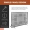 Lavish Home Fireplace Screen Single Panel Gate with Protective Mesh Spark Guard for Fire Place 80-FPSR-15 - alternate 10