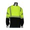 Pip ANSI Type R Class 3 Long Sleeve T-Shirt with Black Bottom Front 313-1280B-LY/M - alternate 1