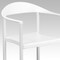Flash Furniture HERCULES Series 1000 lb. Capacity White Plastic Cafe Stack Chair, PK5 5-RUT-418-WH-GG - alternate 10
