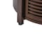 Leisuremod Walbrooke Brown Patio Round Tank Holder with Slats Design, Brown WHS24BR - alternate 8