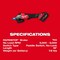 Milwaukee Tool M18 FUEL 4-1/2"-6" Variable Speed Braking Grinder, Paddle Switch w/ ONE-KEY Kit 3672-22 - alternate 35