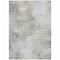 Homeroots 5' X 8' Silver Gray And Ivory Abstract Washable Indoor Outdoor Area Rug 577626 - alternate 9