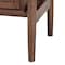 Baxton Studio Alyssa Japandi Walnut Brown Wood Queen Size 3-Piece Bedroom Set 252-13951-13949-13950-ZORO - alternate 9