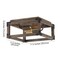 Jonathan Y Magnolia 11.5" 2-Light Iron Rustic Farmhouse LED Flush Mount, Brown JYL7472A - alternate 10