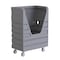 R&B Wire Products 48 cu. ft. Heavy Duty Bulk Transport Truck, Gray 849G - alternate 1