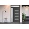 Vdomdoors Front Exterior Prehung Metal-Plastic Door, Manux 8113 Antracite Grey, Side and Top Sidelite Transom MANUX8113EXD-ANT-W32+12xH80+14-LH - alternate 3