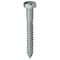 Dottie 1/2'' x 2-1/2'' Hex Head Lag Screw, Zinc LAG12212 - alternate 2