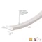 M-D Building Products 3/16 in. x 3/8 in. x 17 ft. White Foam Window Seal for Small Gaps 02733 - alternate 6