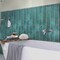 Apollo Tile Teal Green 1 in x 8 in Ceramic Glossy Pencil Bullnose Tile Trim 0.56 sqft/case, 10PK APLEC63PSBN - alternate 9