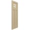 Ekena Millwork True Fit PVC San Antonio Mission Style Fixed Mount Shutters, Natural Twine, 12W x 73H, PR TFP001ST12X073NT - alternate 15