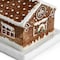 Martha Stewart 7in x 3.7in Ceramic Gingerbread House Butter Dish in Brown 140229.02 - alternate 6