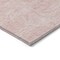 Homeroots 9' X 12' Pink And Ivory Geometric Washable Indoor Outdoor Area Rug 614105 - alternate 8