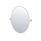Gatco Sky 26.5" Frameless Oval Mirror Satin Nickel 5569 - alternate 1