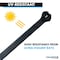 Kable Kontrol Metal Pawl Cable Ties, 8 in L, 1.94 in Max Bundle Dia., Black, Nylon 6-6 + Stainless Steel, 100 PK ctmp-08-50-100-bk - alternate 9