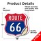 Signmission Route Marker Shield Sign Route 66, 18 inch X 18 inch, Vinyl Decal, 2PK SHI-D-2PACK-18-459 - alternate 5