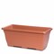 Crescent Garden Dylan Rectangular Planter Box - Large Herb Planter - 31.5"x 14" x 13"H, Terracotta-like Color, 3PK AZ284730C - alternate 1