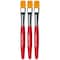 Da Vinci PRIMO Preschool Brush, Synthetic, Tempera, Flat, Series 354R, Size 12, 3PK VA-354R_0 - alternate 1