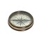 Homeroots Brass Makers To The Queen Compass With Leather Case 364302 - alternate 6